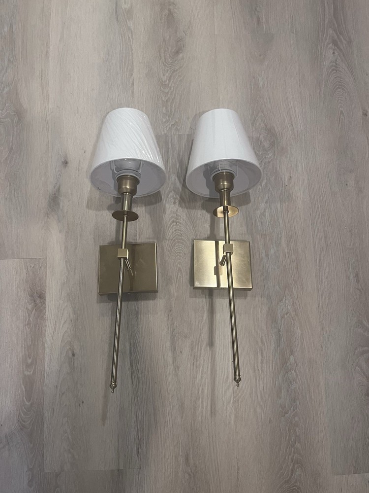 Jengush Battery Powered Wall Sconses LED Lights