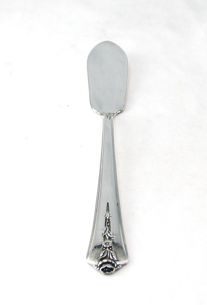 International Silverplate SPRING GARDEN Sugar Spoon & Flat Master Butter