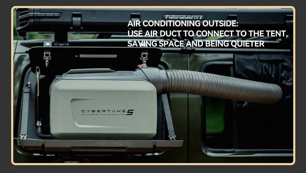 CYBERTAKE S1 Pro Portable Air Conditioner with Panasonic Compressor for Camping