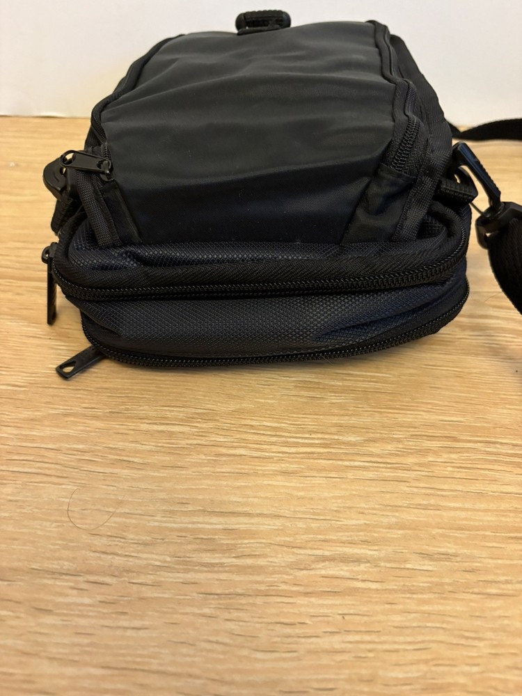 BMW logo Shoulder Bag / multi pocket.adjustable strap.