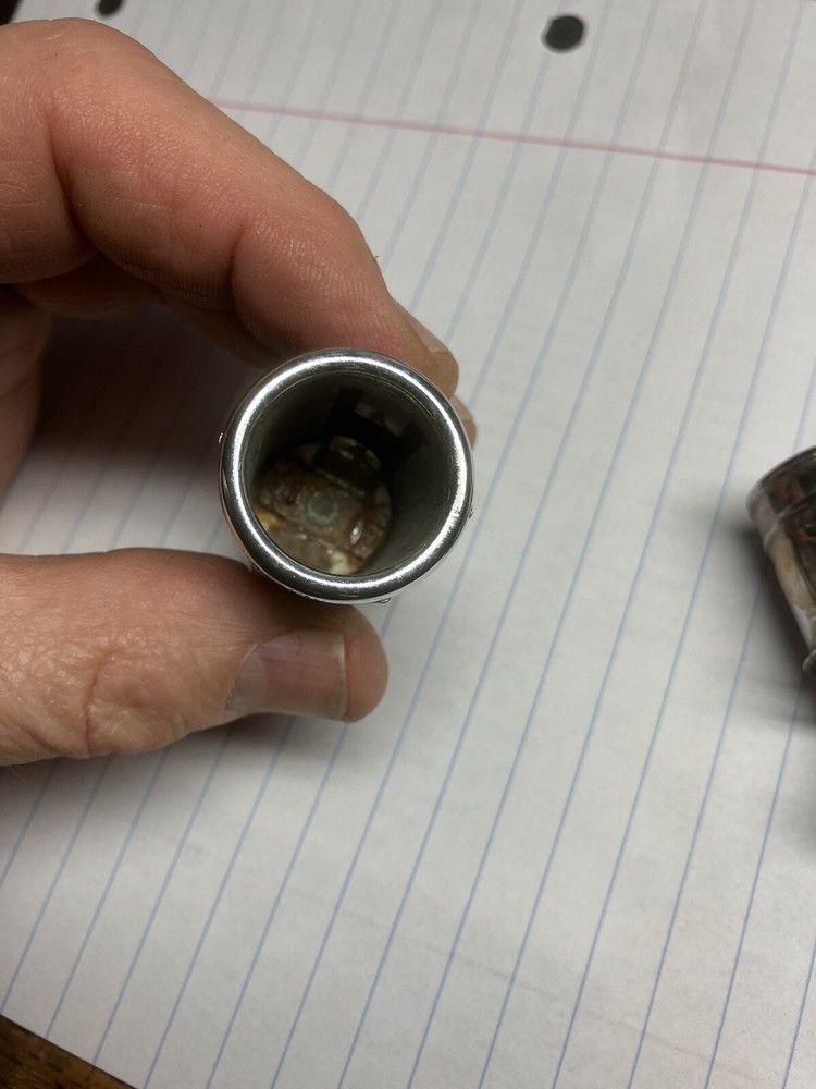 1969 1970 ? Cigarette Lighter & Socket / Receptacle VGC