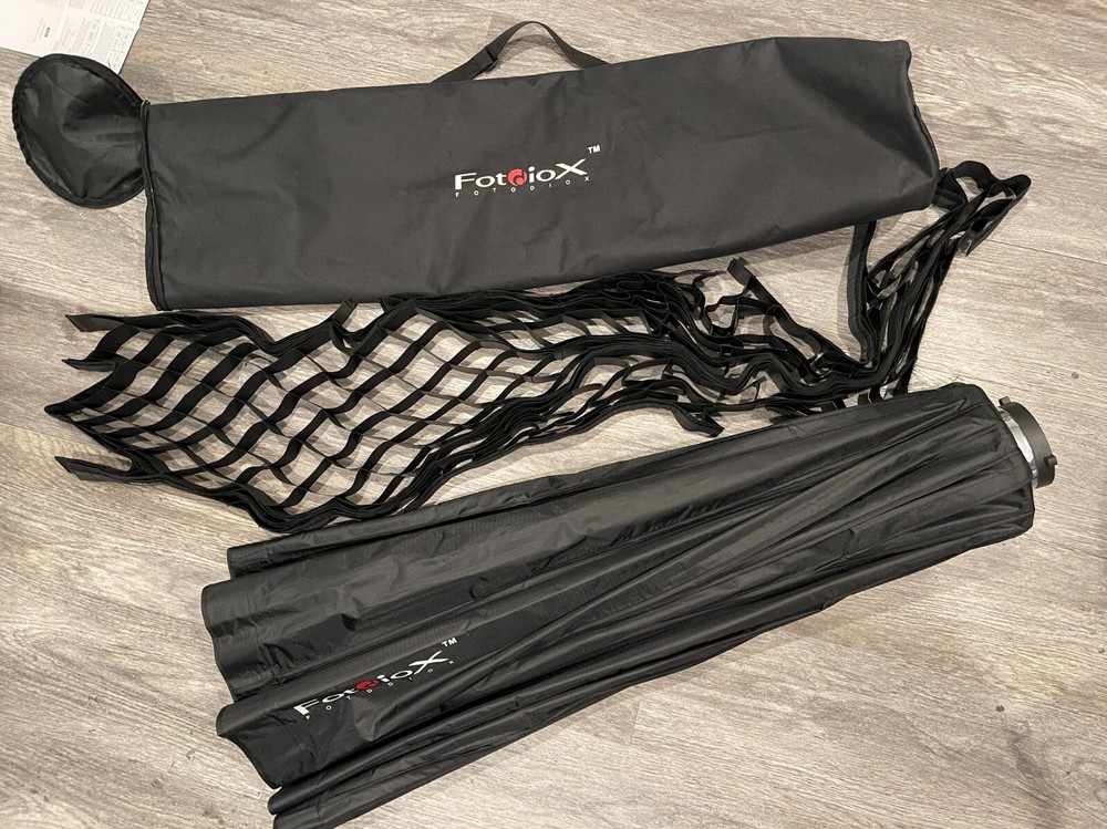 Fotodiox Deep EZ-PRO 48in Parabolic Quick Collapse Softbox + Eggcrate