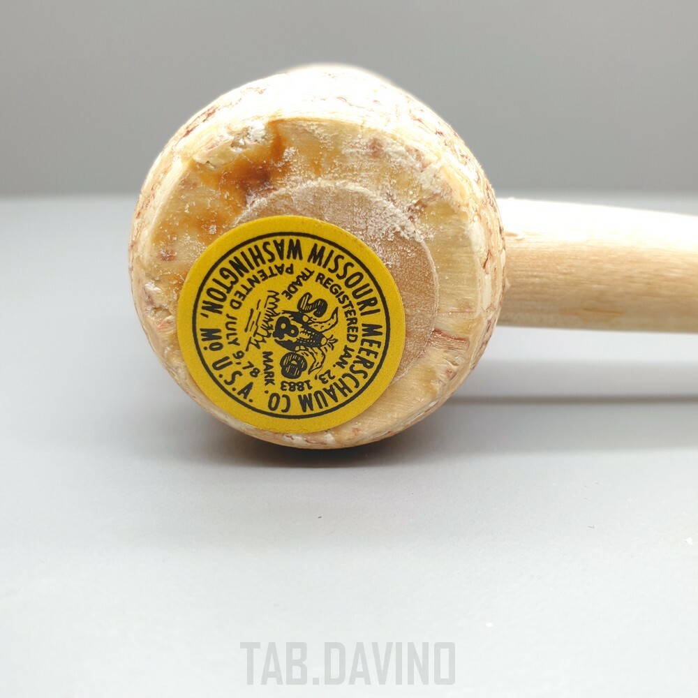 Corn Pipe Great Dane Straight Missouri Meerschaum