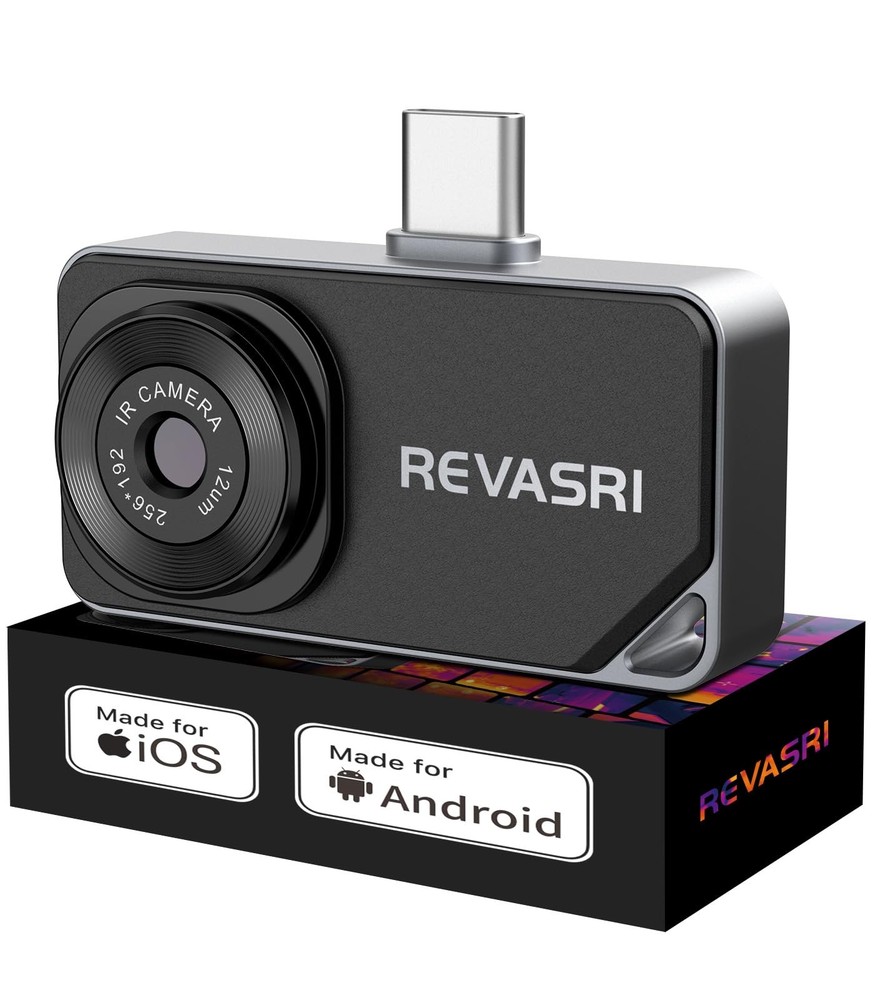 Thermal Camera for iOS and Android, 512×384 Super IR Resolution Thermal Imagi...