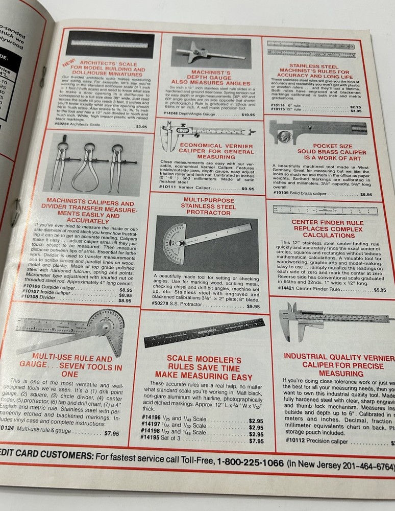 3 Micro•Mark Small Tool Specialist Catalogs 1986 / 1987