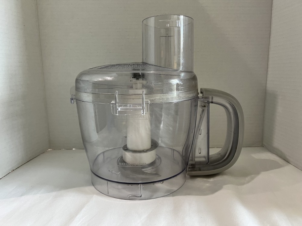 Black & Decker FP2500 Food Processor Work Bowl Gray Handle, Blade and Lid