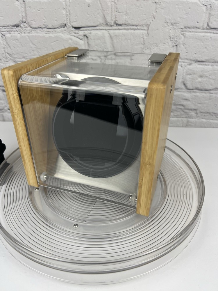 Watch Winder Smith Single Automatic Watch Winder Box Bamboo Tested Works