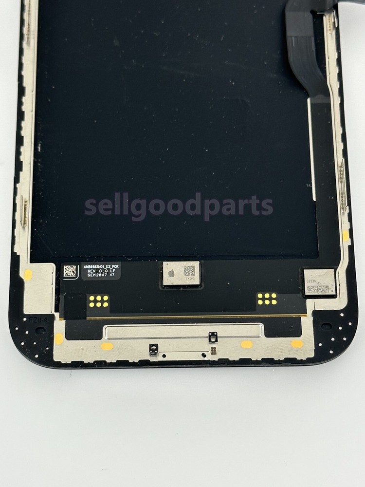 Original OEM iPhone 12 Pro Max Black OLED Replacement Screen Digitizer "Grade A"
