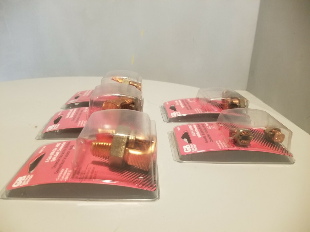 Variety Value Pack (5) Gardner Bender Slit Bolt Connectors