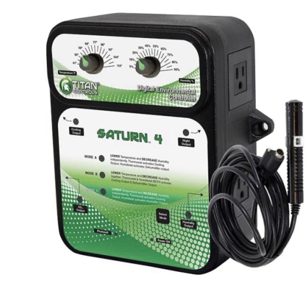GROWERS  Titan controls Saturn 4 digital environmental controller