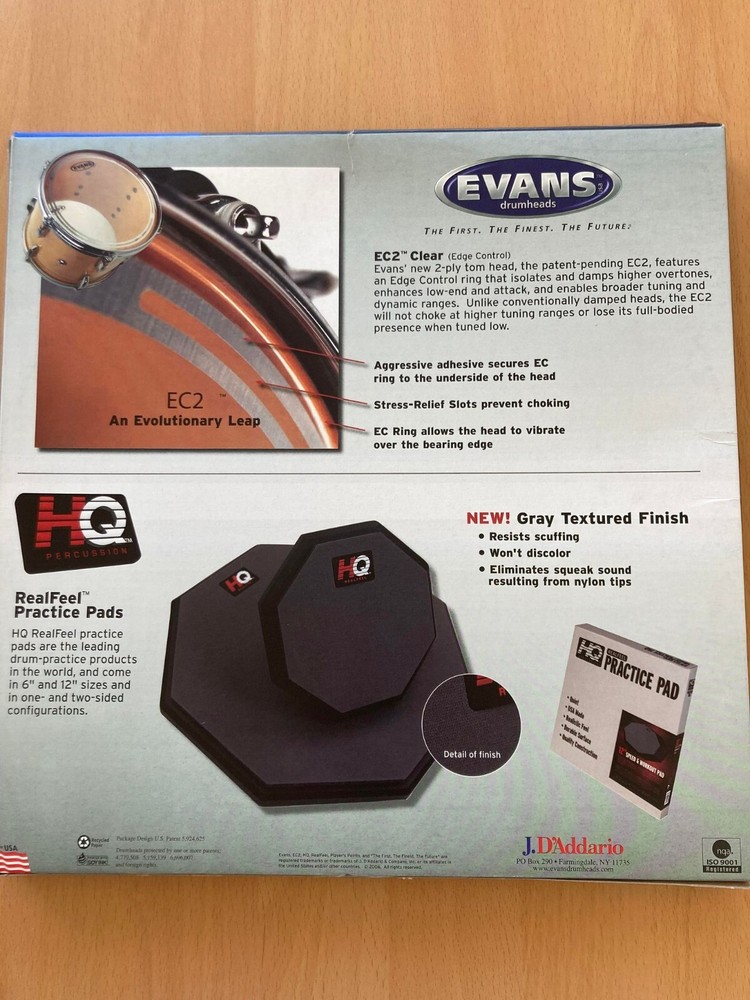 EVANS Clear Tom Head TT12EC1