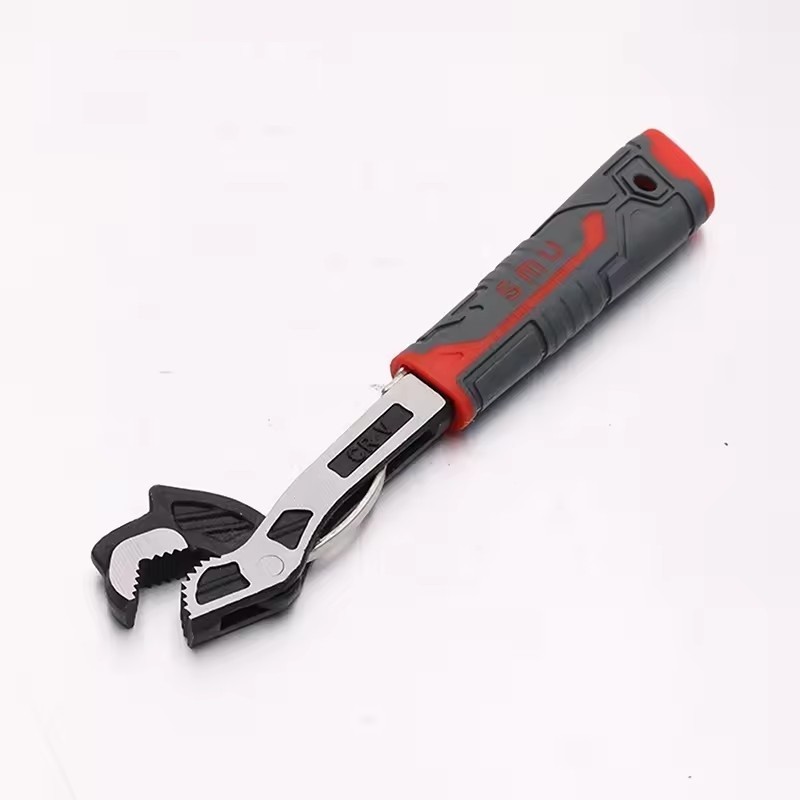 Self Adjusting Locking Wrench Multifunctional Adjustable Pipe Wrench (6" inch)