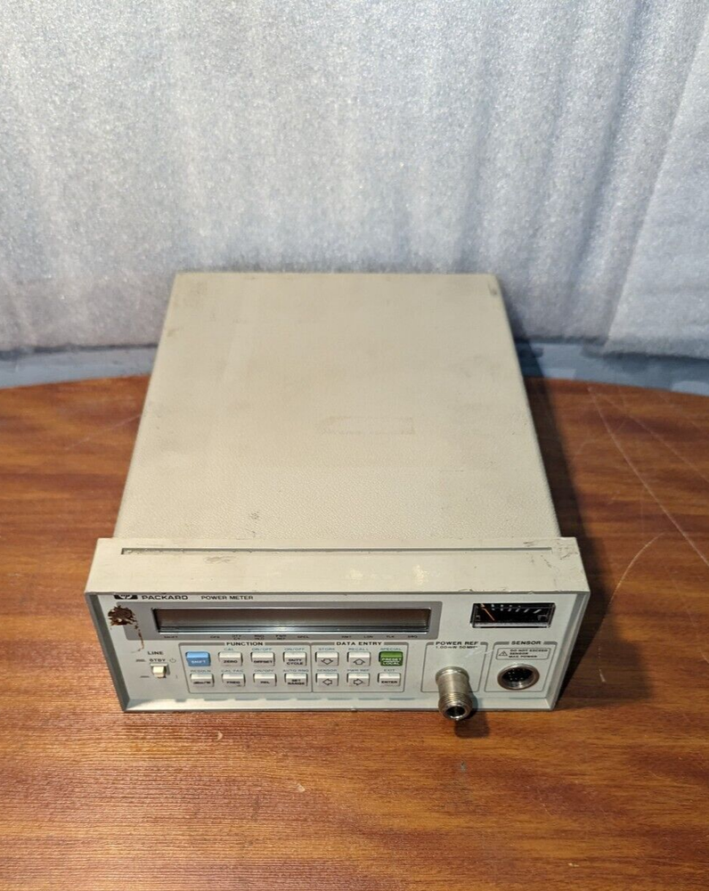 HP Hewlett Packard 437B Power Meter W/O Sensor, Pre-Owned.