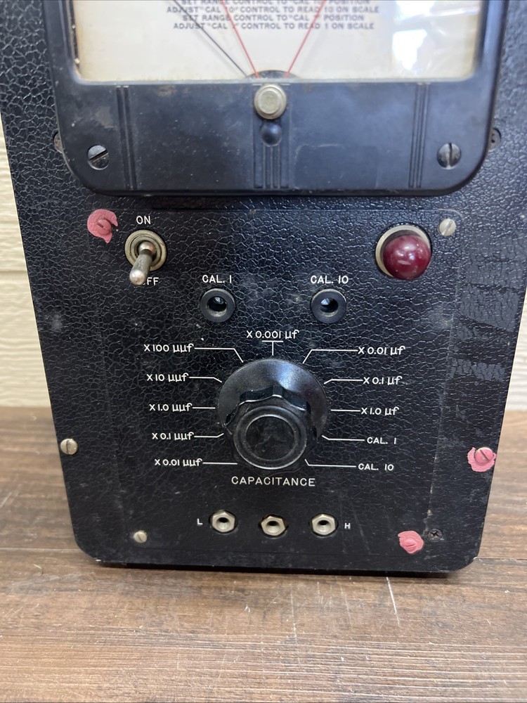 Ballantine Laboratories Model 520 Direct Capacitance Meter