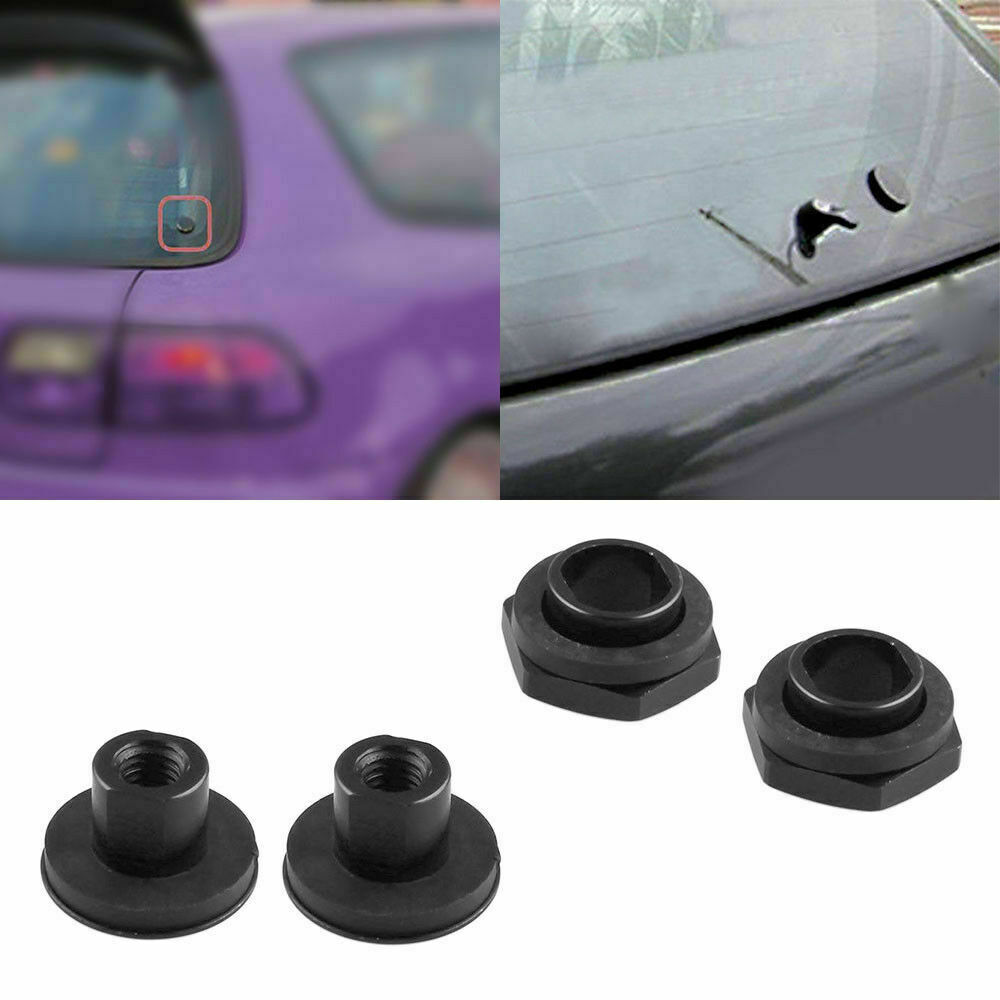 Rear Window Windshield Glass Strut Hardware Kit For Honda Civic Hatchback 92-95
