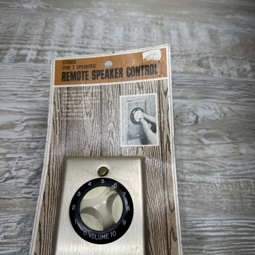 Handy Electronics Vintage Remote Speaker Control NOS Sealed Duel Speaker Control