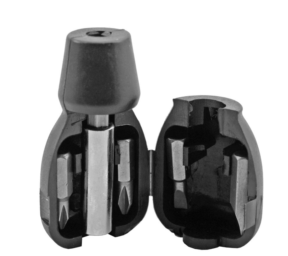 6 pc Interchangeable Screwdriver, Stubby