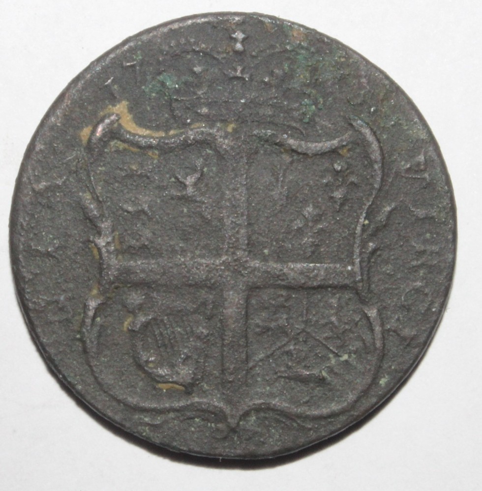 1773 Virgina Half Penny FG206