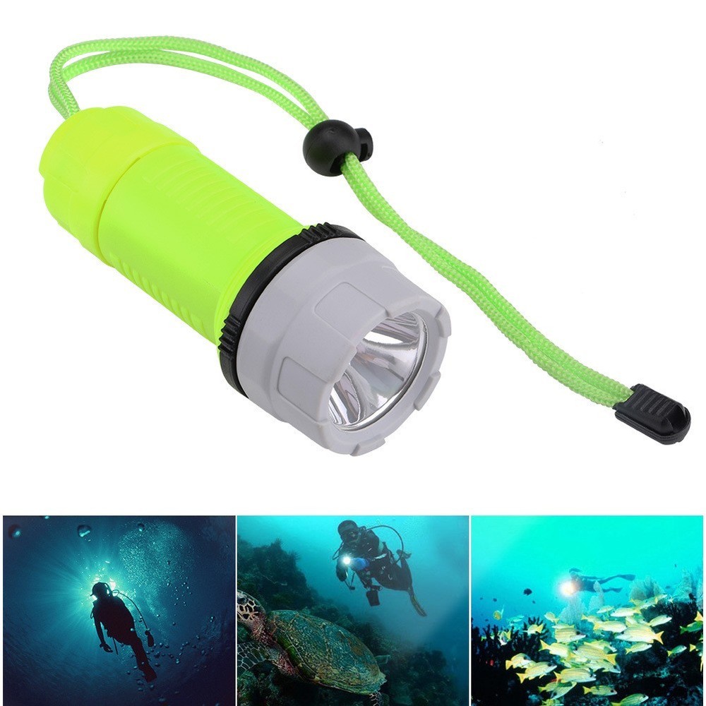 Professional LED Scuba Diving Flashlight with Long lasting Performance