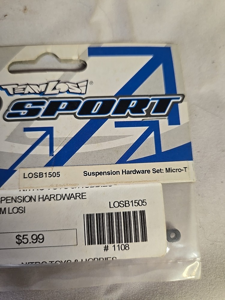 Losi LOSB1505 Suspension Hardware Set: Micro-T New