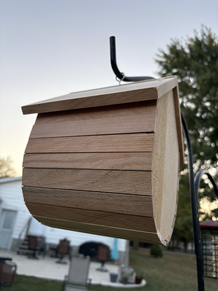Small Cedar / Reclaimed Wood Birdhouse