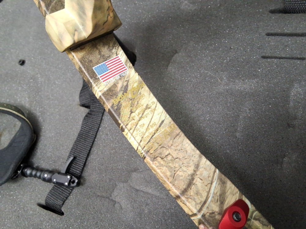 Bowtech Fuel Left Hand adjustable poundage compound bow- NEEDS STRUNG FRAME ONLY