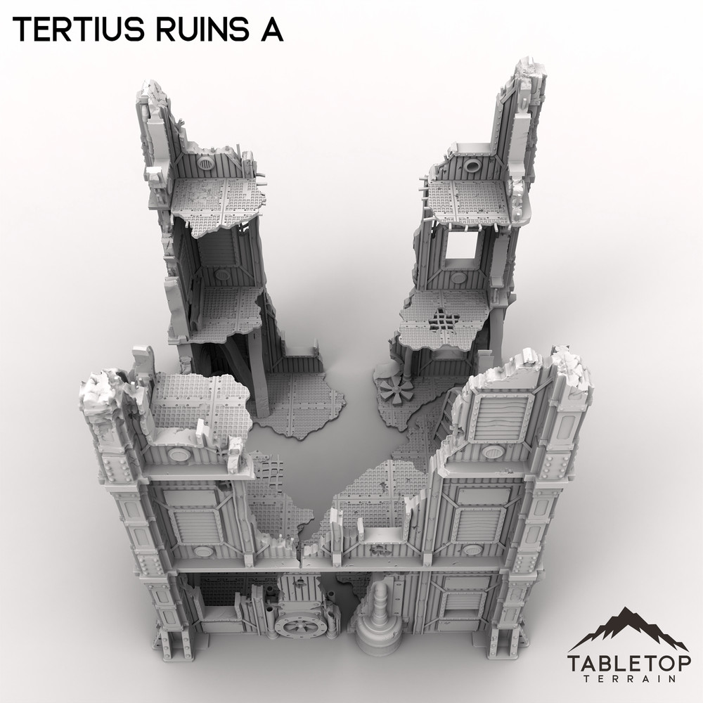Tertius Ruins A - Grimdark Gothic Wargaming Tabletop