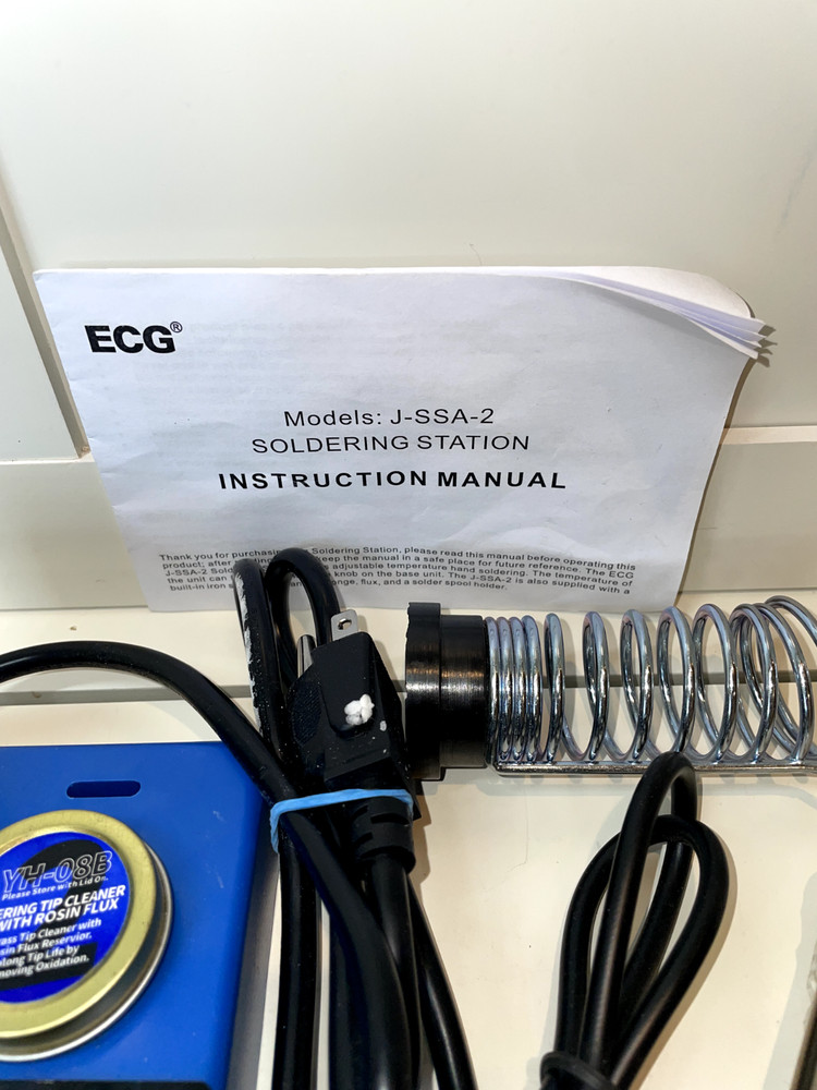 ECG J-SSD-2, Solder Station Digital Adjustable 60W ESD