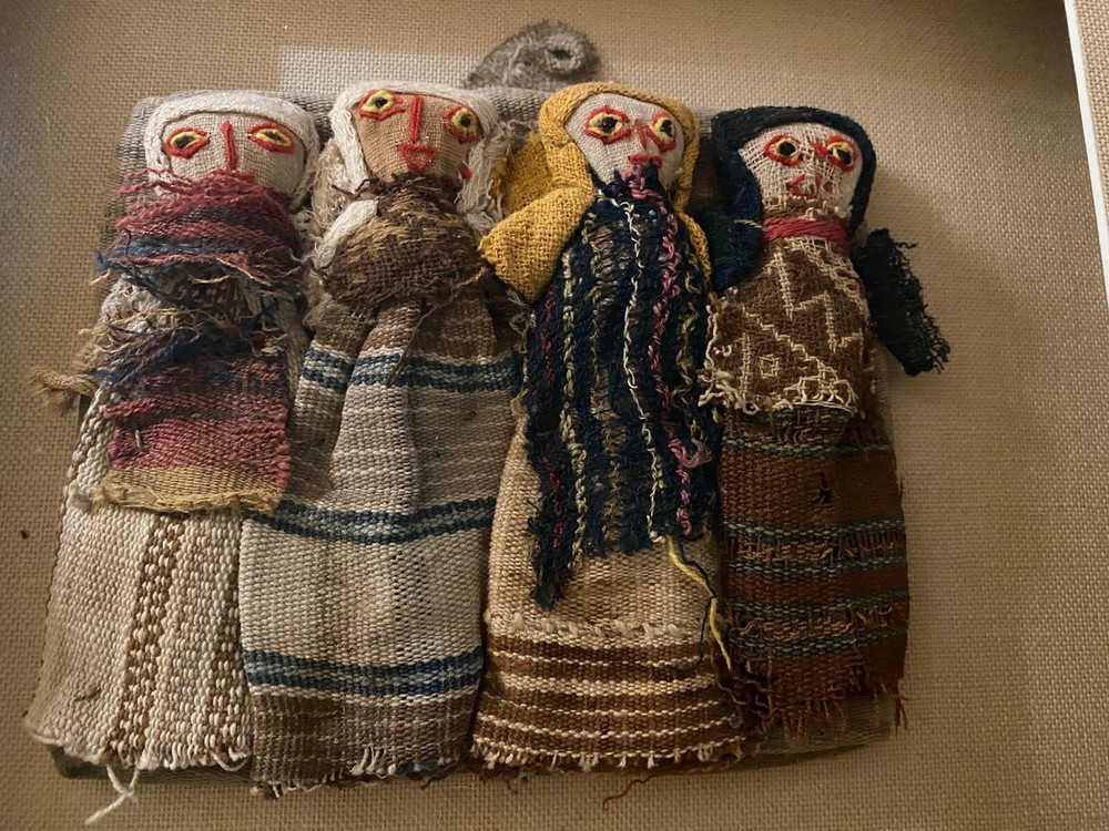 Old Peruvian Chancay Burial Dolls