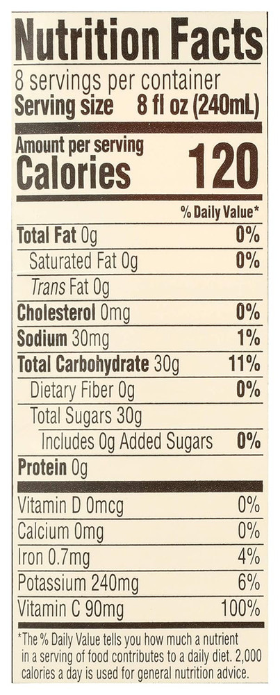 , Organic Apple Juice, 64 Fl Oz
