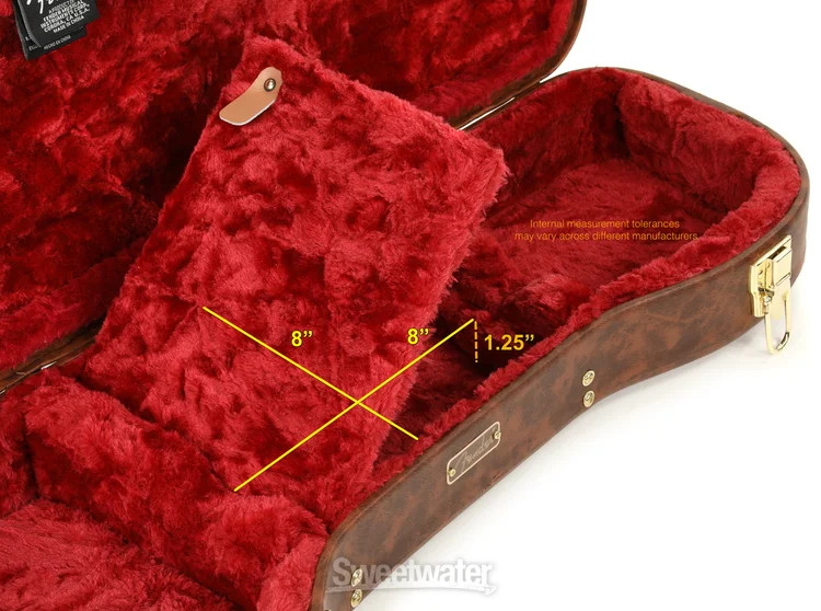 Fender Stratocaster/Telecaster Poodle Case - Brown