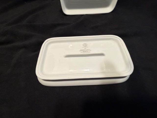 Martha Stewart Butter Dish. 7". - unused