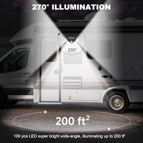 Magnetic RV Light Solar Light with Super Strong Magnet – Motion Sensor Lights