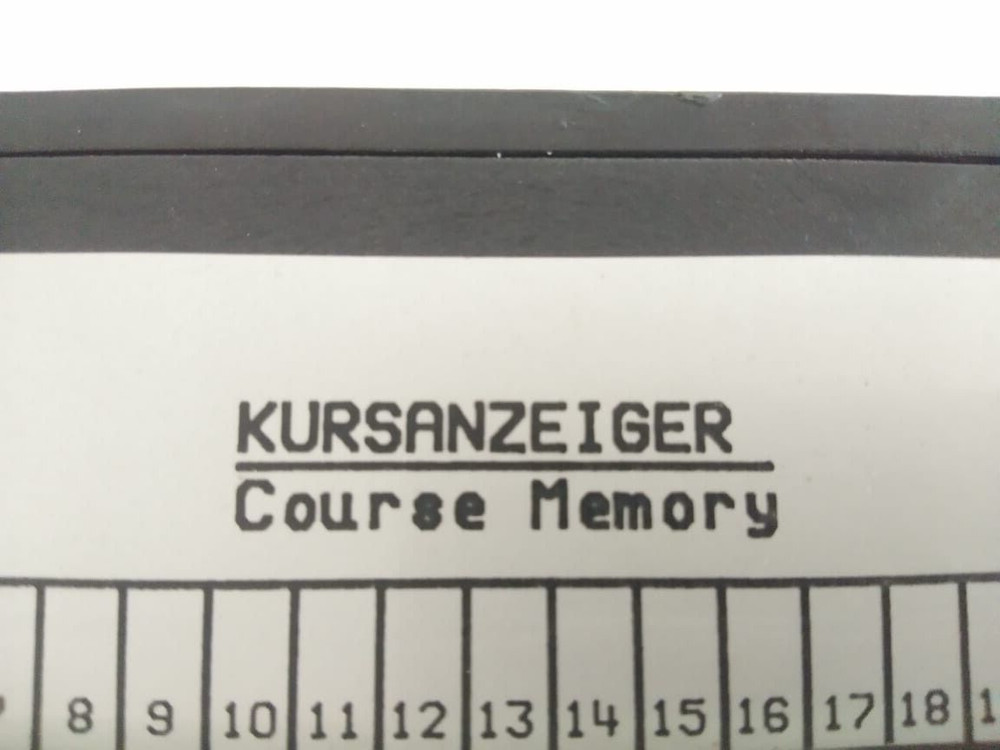 SPERRY COURSE MEMORY MAG Input Power 24 VDC