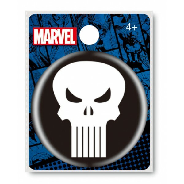 The Punisher Single Button Pin