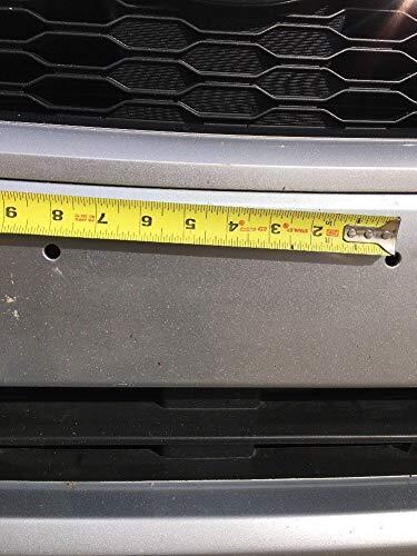 Front License Plate Mount Bracket Round Hole Adapter Kit for Subaru–Plastic P...