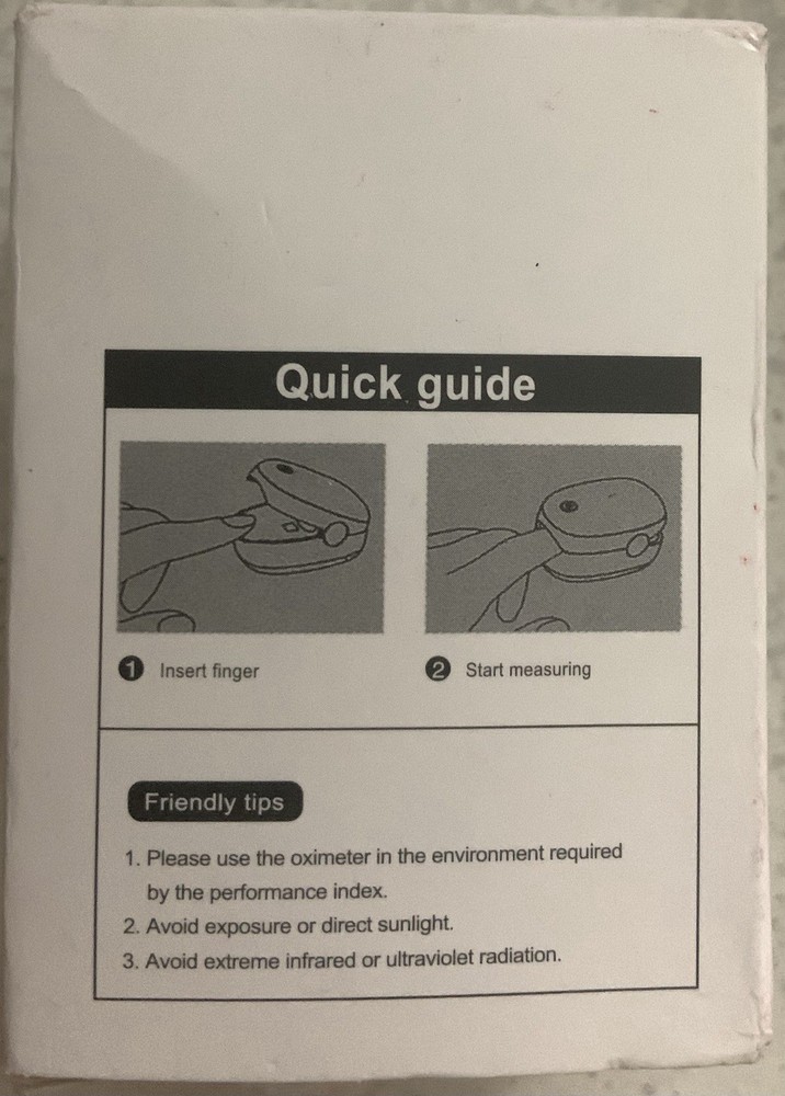 Fingertip Pulse Oximeter