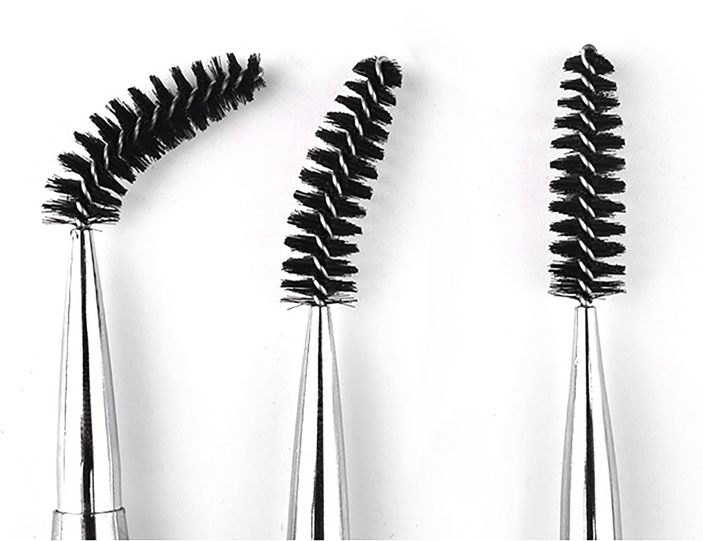 2PCS Mascara Wands Applicators for Eyelash Extensions and Eyebrows, Pink