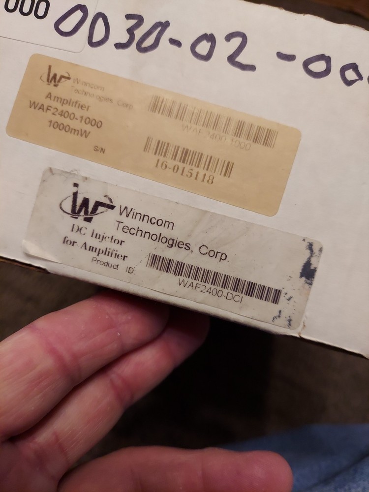 Winncom Tech WAF2400-1000 2.4GHZ Amplifier/Filter