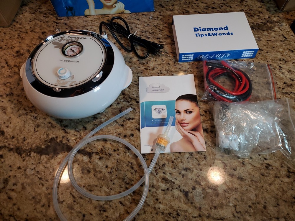 Upgraded Version 3-in-1 Professional Diamond Facial Machine