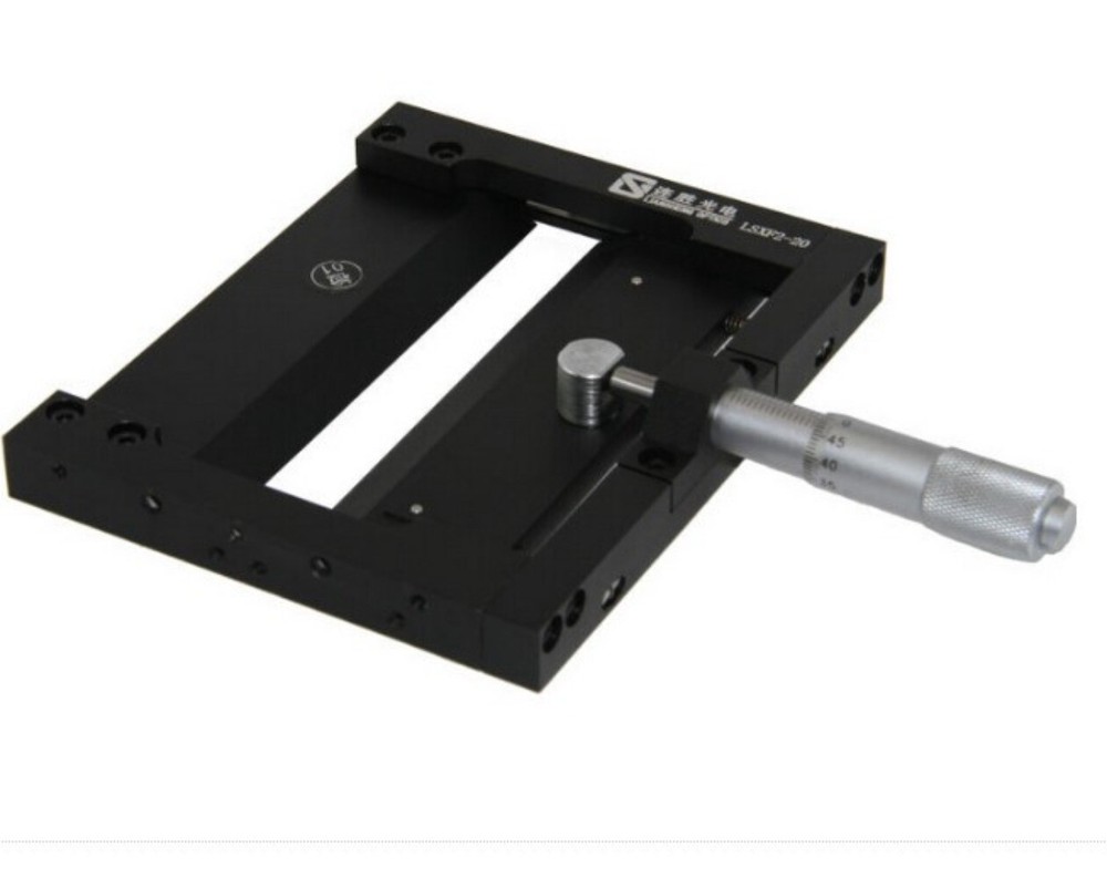 LSXF2-20 One-way Micrometer Adjustable Optical Slit Single Adjustable Slit 20mm
