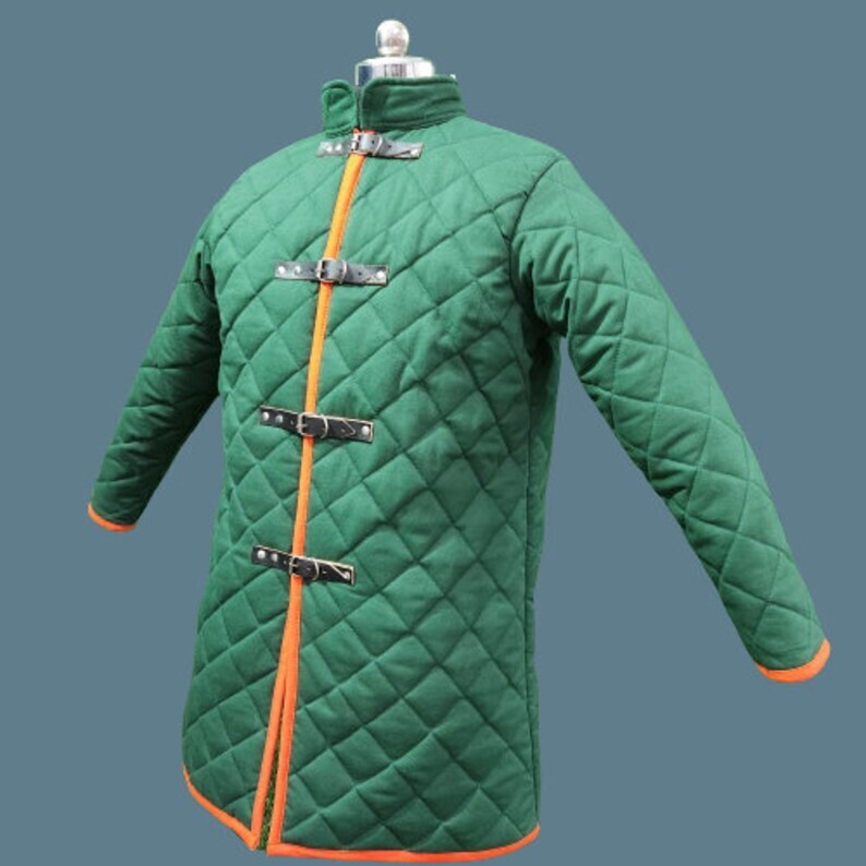 Medieval Gambeson Of art Centuries Basic Closed-front | Gambeson V Day