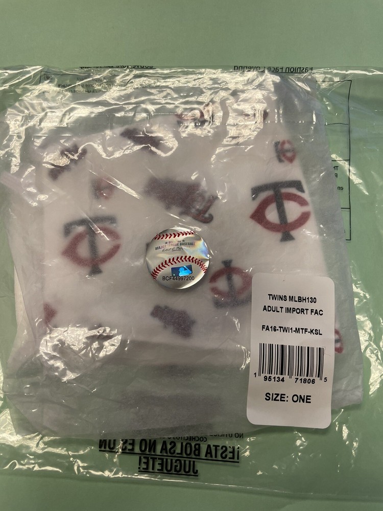 Minnesota Twins Face Covering NIP