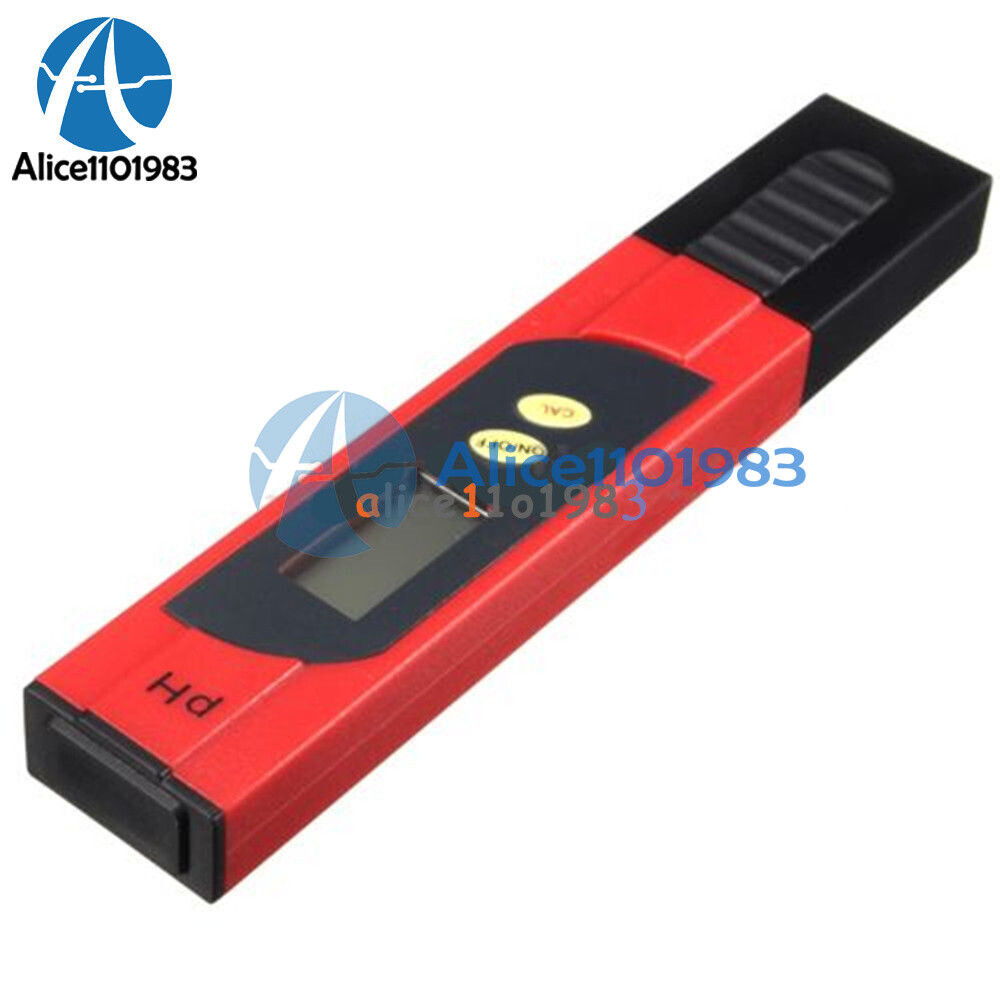 Digital LCD PH Meter TDS EC Water Purity PPM Filter Hydroponic Pool Tester
