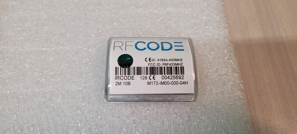 (QTY. 100) RFCODE IR DURABLE LOCATION SENSOR M172-I 433mhz RF Transmitter NEW