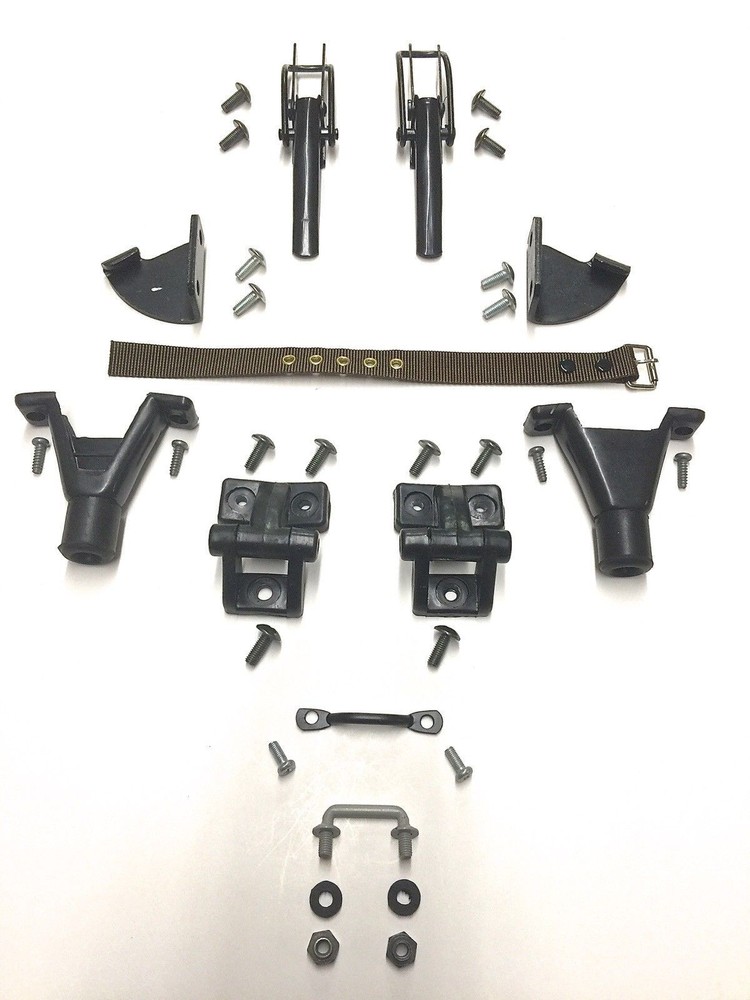 FOLD-DOWN WINDSHIELD KIT - SAMURAI '80-'95