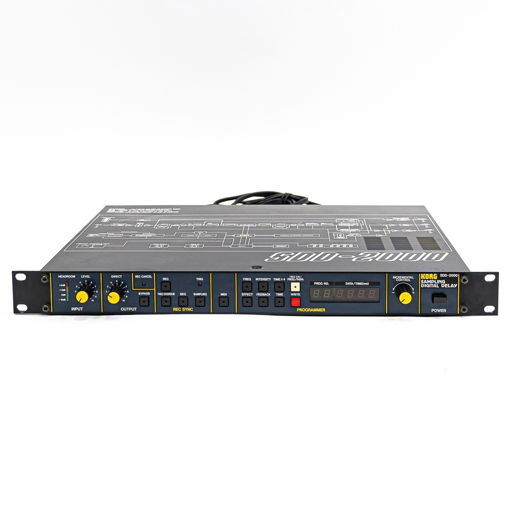 Korg SDD-2000 SDD2000 Sampling Digital Delay Effect Processor Rackmount