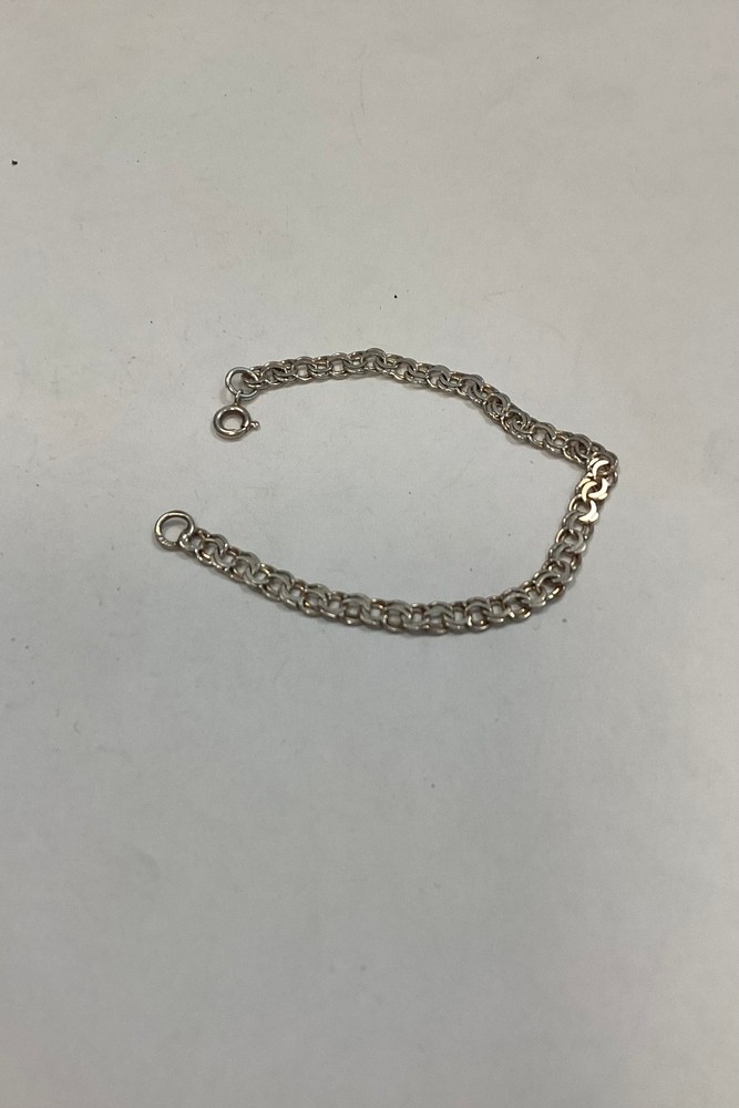 Danish Bismarck bracelet in sterling silver