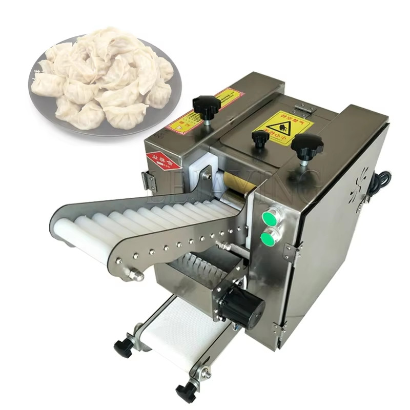 Automatic Dumpling Skin Wrapper Making Machine Dumpling Chapati Wrapping Maker