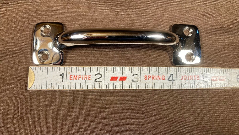 Sash Lift Solid Brass Bright Chrome Cabinet Pull Drawer Handle Polished Chrome